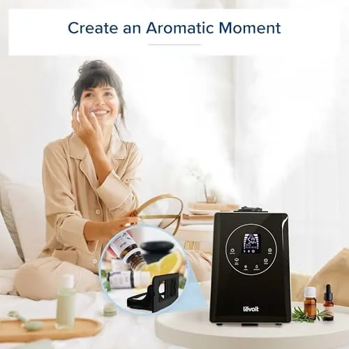 Testing the Levoit LV600HH 6L Warm&Cool Mist Humidifier for Bedroom Large Room over two weeks