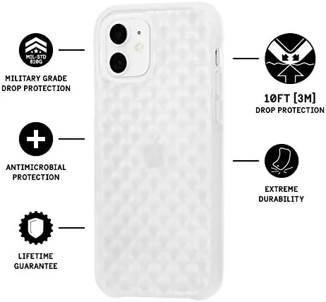 The CASE-MATE PELICAN - ROGUE Series - Case for iPhone 12 in real use