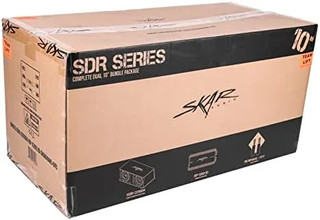 The Skar Audio Dual 10" Complete 2,400 Watt SDR Series Subwoofer compared in context