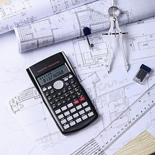 The Mr. Pen Scientific 2 Line Calculator - Fraction & College compared in context