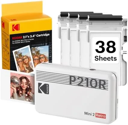 KODAK Mini 2 Retro Photo Printer Review: Pocket-Sized Prints