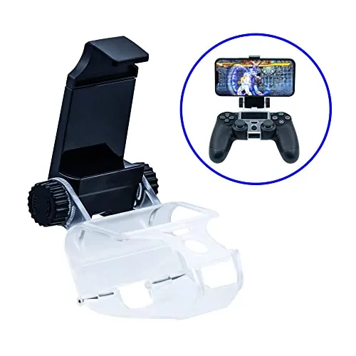Close up of the click-lock mechanism where the Mcbazel clip attaches to the controller