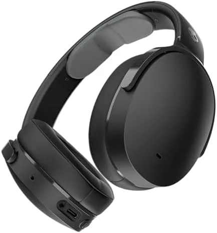 Overview of the Skullcandy Hesh ANC Noise Cancelling Wireless Headphones - True Black