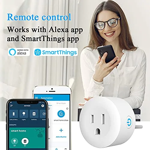 Testing the Smart Plug,DOGAIN Zigbee Smart Plugs Outlet Works with ST and over two weeks