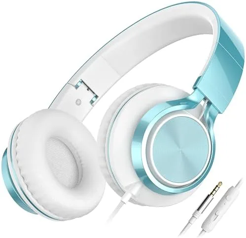 AILIHEN C8 Kids Wired Headphones with Mic for School, 3.5mm, Lime Green | On Review: Tested and Rated