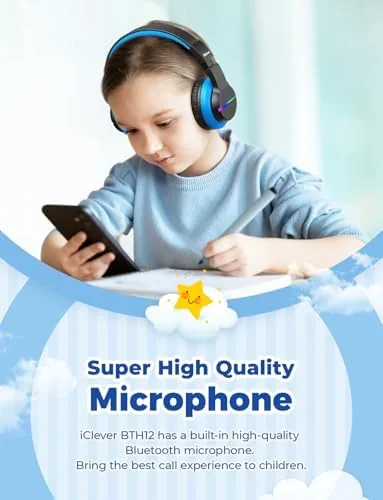 Testing the iClever BTH12 Kids Bluetooth Headphones 85H Playtime with LED Lights over two weeks