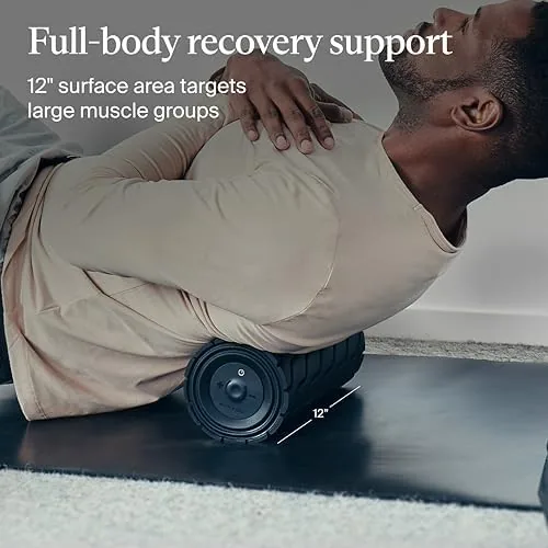 Close look at the TheraGun Therabody WaveRoller - High Density Foam Roller for Body build quality