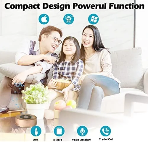 The Smart LED Touch Play Bluetooth Speaker Portable Wireless Speakers with compared in context