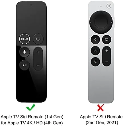 Close look at the SITHON Silicone Case for Apple TV Siri Remote (1st Generation) build quality