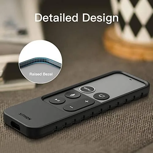 Another view of the SITHON Silicone Case for Apple TV Siri Remote (1st Generation)