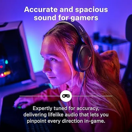 The Sennheiser HD 560S Open-Back Over-Ear Wired Headphones, Black compared in context