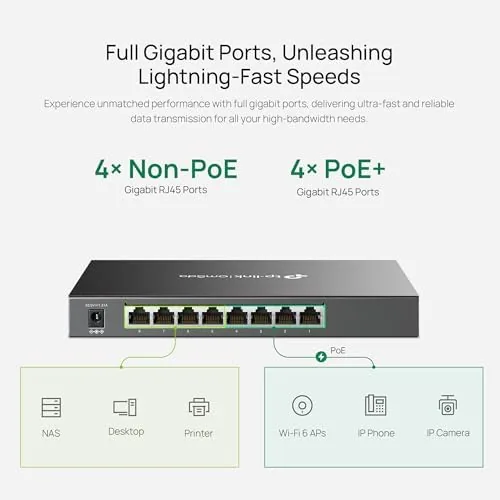 Close look at the TP-Link TL-SG2008P | Jetstream 8 Port Gigabit Smart Managed PoE build quality