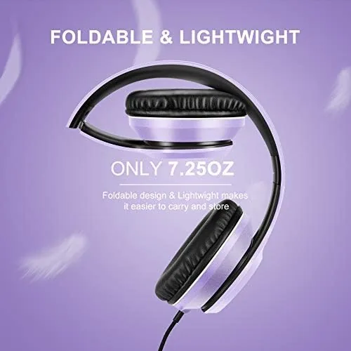 The LORELEI X8 Over-Ear Wired Headphones with Microphone with 1.45m-Tangle-Free Nylon in real use
