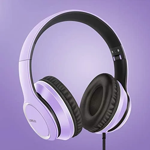 The LORELEI X8 Over-Ear Wired Headphones with Microphone with 1.45m-Tangle-Free Nylon compared in context