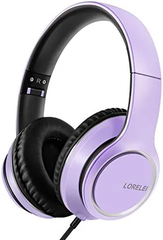 Testing the LORELEI X8 Over-Ear Wired Headphones with Microphone with 1.45m-Tangle-Free Nylon over two weeks