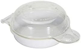 A finished breakfast plated from the Nordic Ware breakfast pan