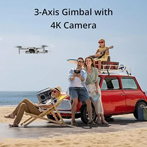 A 4K still captured by the DJI Mini 2 shown on a smartphone screen