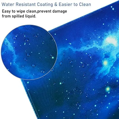 The Extended Large Mouse Pad, Gaming Mouse Pad with Nonslip Base in real use