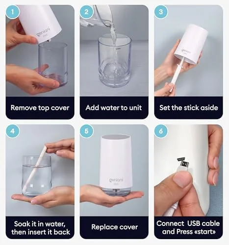 Testing the GENIANI Portable Cool Mist Humidifiers for Bedroom & Office over two weeks