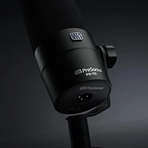 Testing the PreSonus PD-70 Dynamic Vocal Microphone for Broadcast, Podcasting, and Live over two weeks