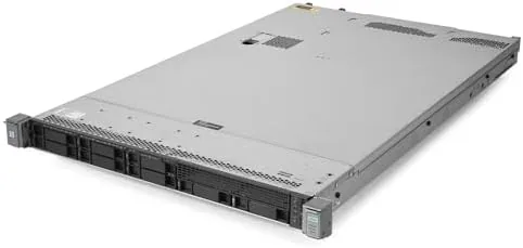Top view of the open server showing dual Xeon heatsinks and DIMM slots