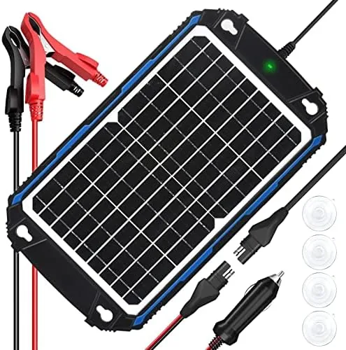 SUNER POWER Waterproof 12W 12V Solar Battery Charger & Maintainer Pro, Built-in UltraSmart MPPT Review: Tested and Rated