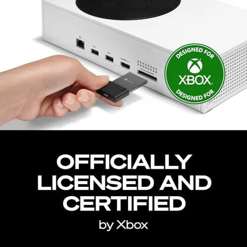 The Seagate Storage Expansion Card for Xbox Series X|S 1 TB in real use