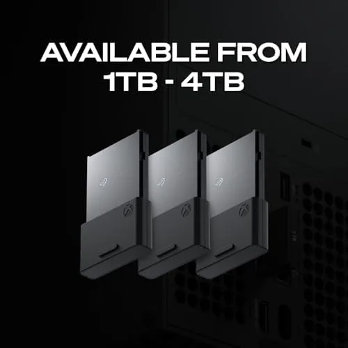 The Seagate Storage Expansion Card for Xbox Series X|S 1 TB compared in context