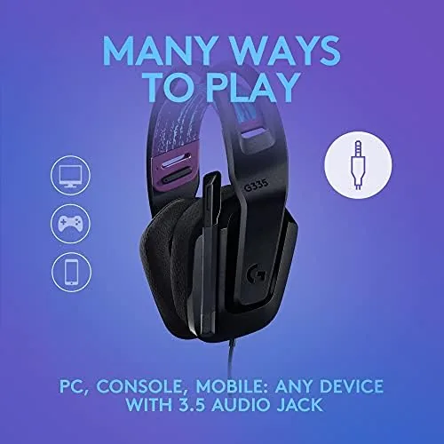 The headset in use during a gaming session on a PC