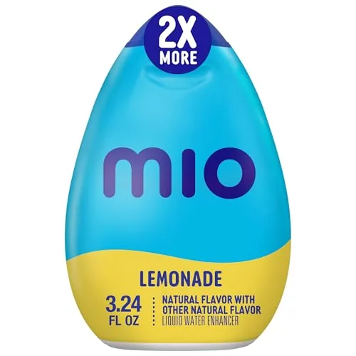 mio Liquid Water Enhancer Lemonade squeeze bottle