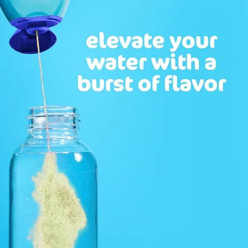mio bottle next to a pitcher of lemonade water