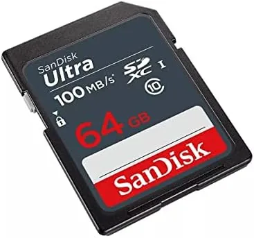 Close look at the SanDisk 64GB Ultra SDXC UHS-I Memory Card - 100MB/s, C10 build quality