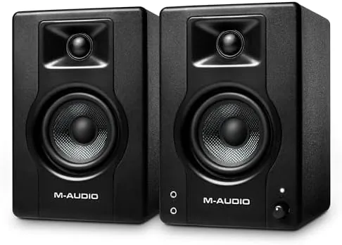 M-AUDIO BX3 3.5" Wired Studio Monitors Pair | Compact Wired Desktop Speakers for Recording Review: Tested and Rated