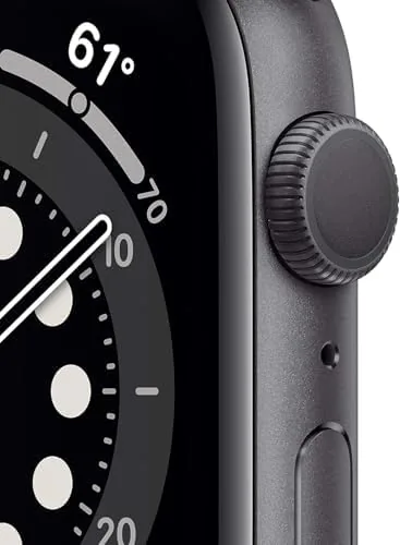 Close look at the Apple Watch Series 6 (GPS, 44mm) - Space Gray Aluminum build quality