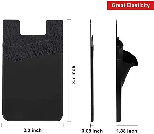Testing the Senose Cell Phone Wallet, Silicone Adhesive Stick-on Phone Card Holder over two weeks