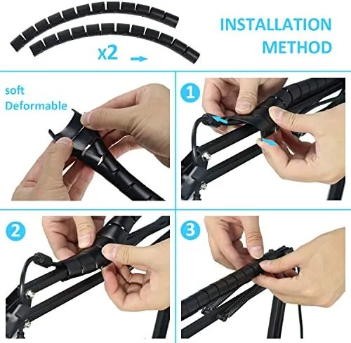 The K669 Microphone Boom Arm Mic Stand, Windscreen and Cable Sleeve in real use