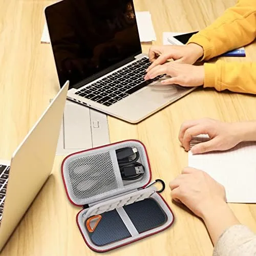 The Lacdo Hard Carrying Case for SanDisk Extreme Pro/SanDisk Extreme Portable compared in context