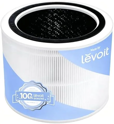 Levoit Core 200S-P Air Purifier Replacement Filter,Genuine Air Filter,1Pack | AHAM VERIFIDE,HEPA Sleep Mode Review: Tested and Rated