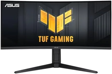 Overview of the ASUS VG34VQL1B TUF 34 Inch Curved Gaming Monitor - WQHD