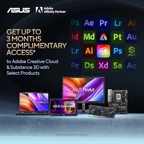 Rear ports of the ASUS ProArt PA278CV showing USB-C and DisplayPort