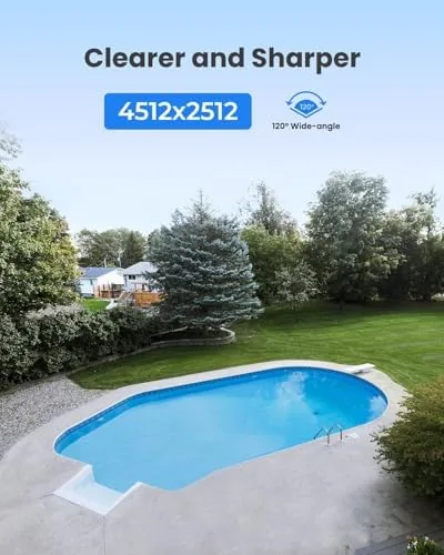 Close look at the REOLINK RLC-1224A 12MP Dome Outdoor PoE Camera for Home Security build quality