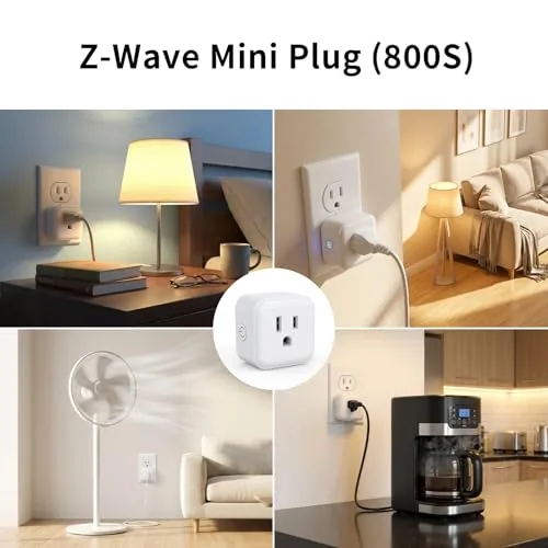 The Smart Plug, Mini Plug-in Z-Wave 800 Series Socket with Built-in compared in context