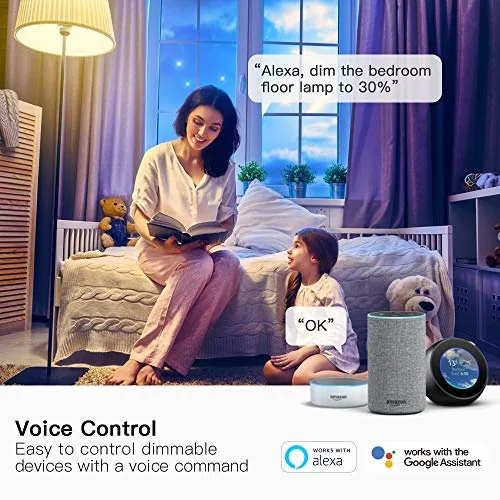 The TREATLIFE Dimmable Smart Plug 2 Pack, 2.4GHz Smart Plug Works compared in context