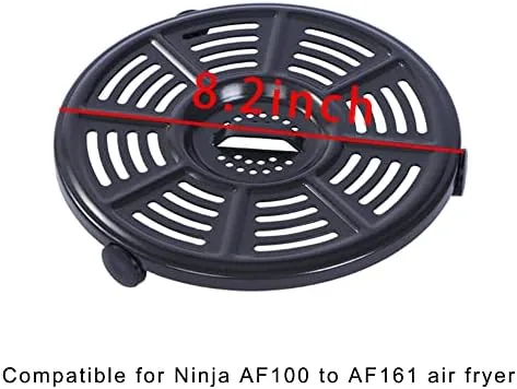 Close look at the Air Fryer Replacement Crisper Plate For Ninja AF100 to AF150,Grill build quality