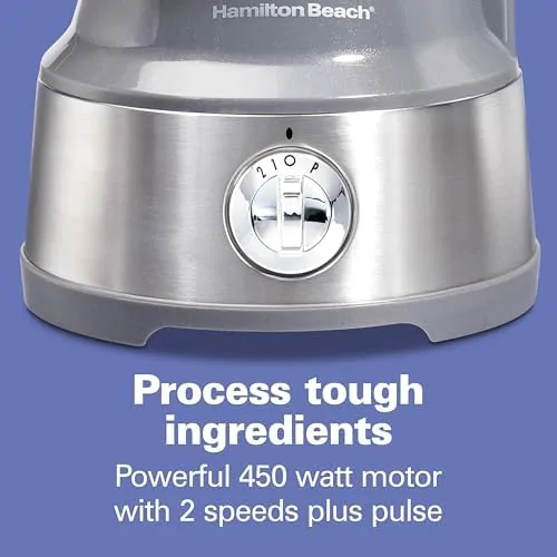 The Hamilton Beach processor next to a premium food processor