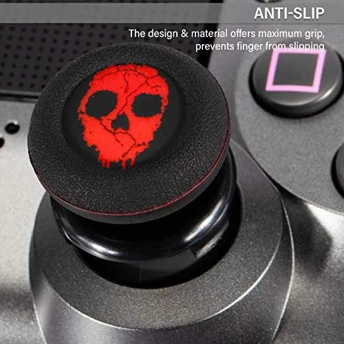 The FPS kit extenders compared with the stock sticks on a controller