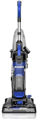 Eureka Lightweight Powerful Upright Vacuum Cleaner for Carpet and Hard Floor, PowerSpeed, New Model,Blue,black/New Review: Tested and Rated