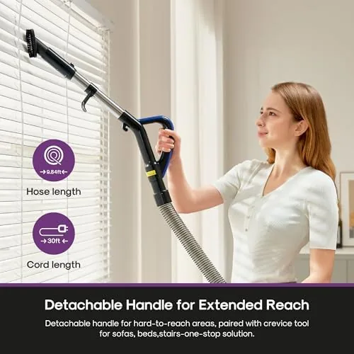 The Eureka Lightweight Powerful Upright Vacuum Cleaner for Carpet and Hard in real use