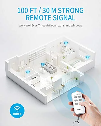 The Remote Control Outlet Wireless Light Switch for Household Appliances, Expandable in real use
