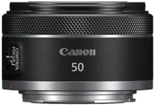 Close look at the Canon RF50mm F1.8 STM Lens, Mirrorless Lens, Fixed Focal Length build quality
